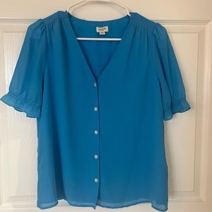 Blue J Crew blouse size XS